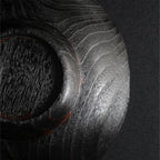 Taomujian Camphor Lacquered Large Tea Tray - Saturn - Handcrafted, Only One Limited