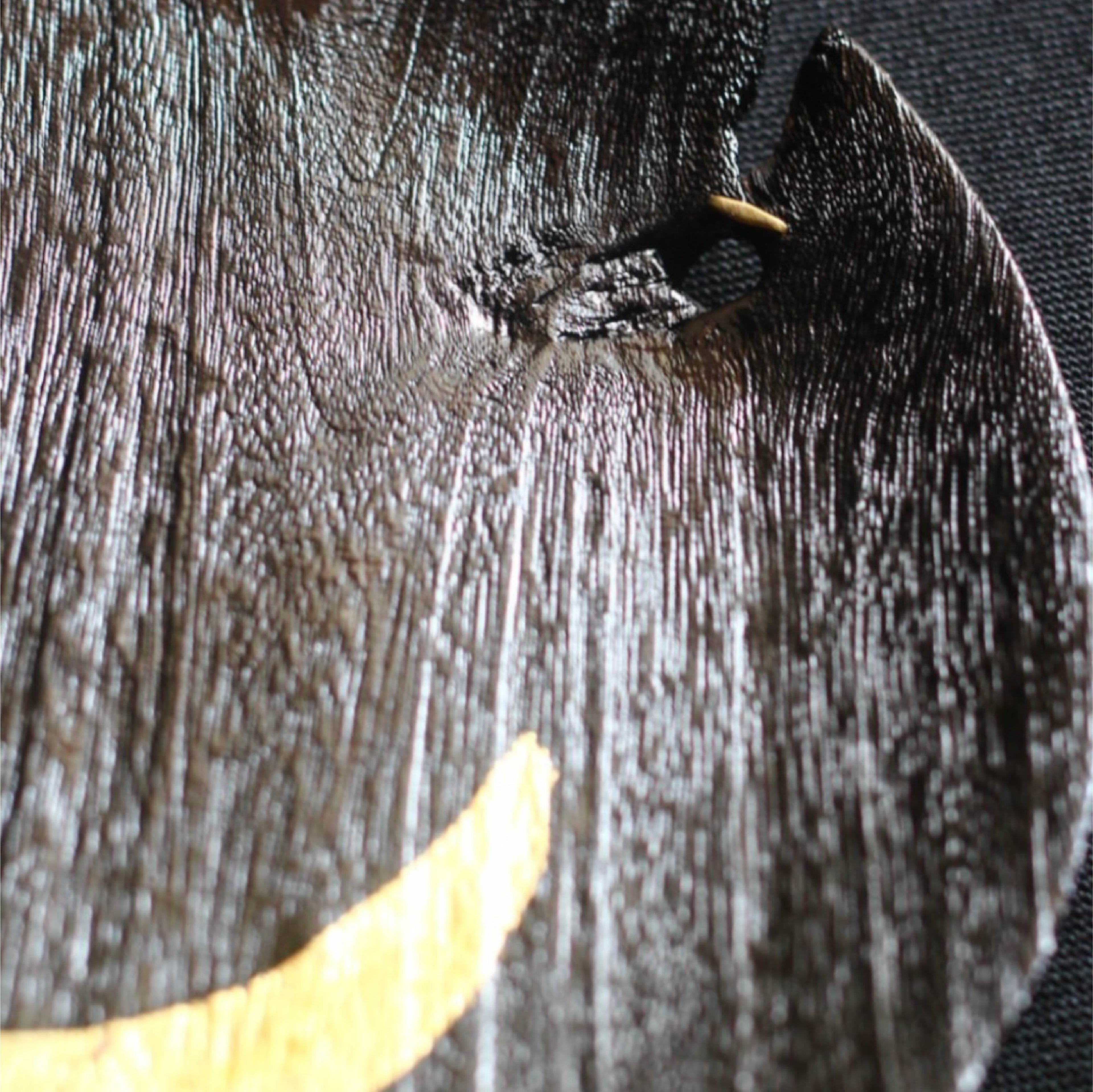 Taomujian Camphor Lacquered Large Tea Tray - Moon - Handcrafted, Only One Limited