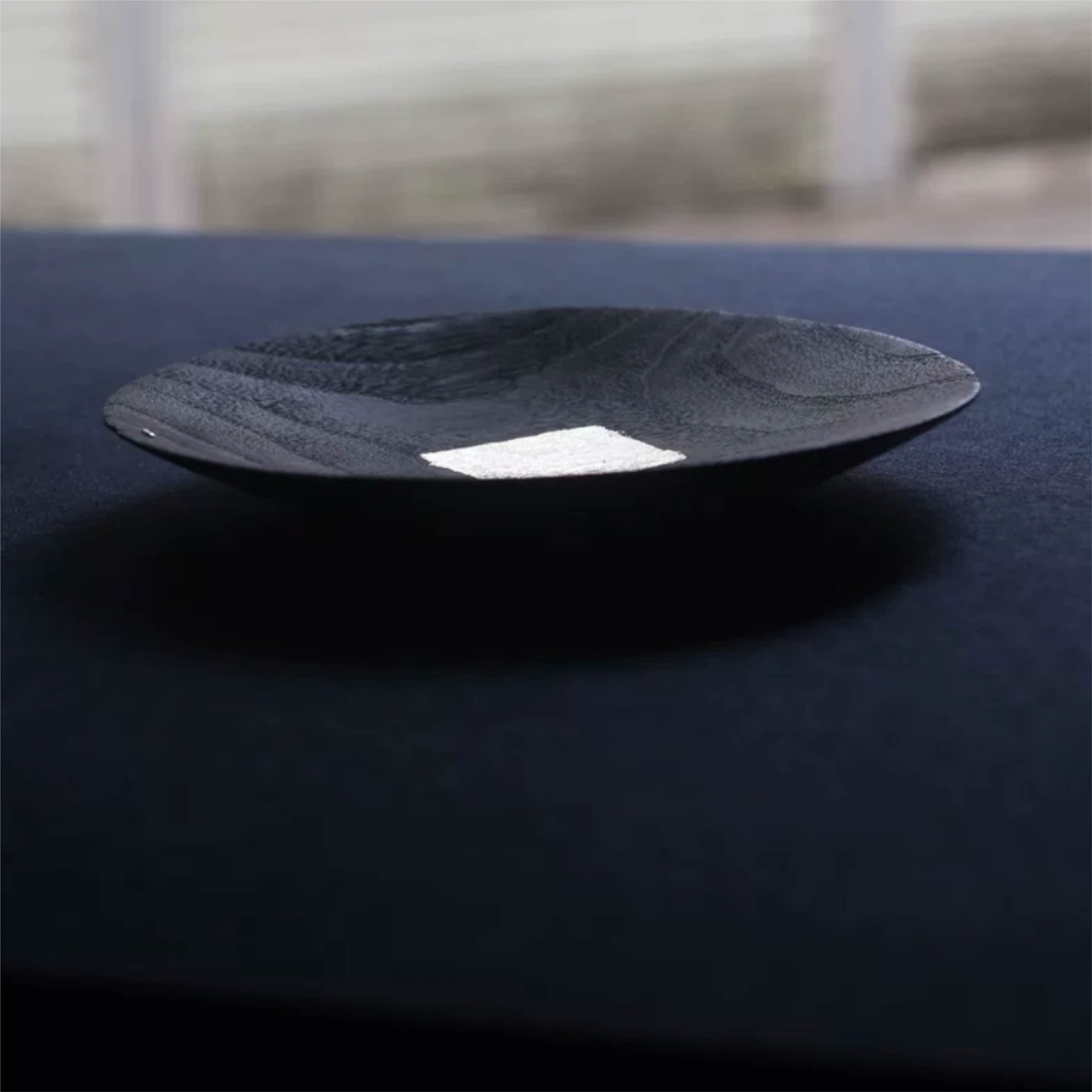 Taomujian Camphor Lacquered Large Tea Tray - Mercury - Handcrafted, Only One Limited