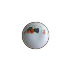 Hand-Painted Autumn Harvest Persimmon Plate