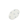 Hand-Painted Autumn Orchid and Crabapple cake Plate