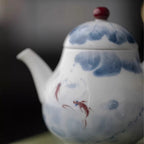 Fish & Lotus Teapot