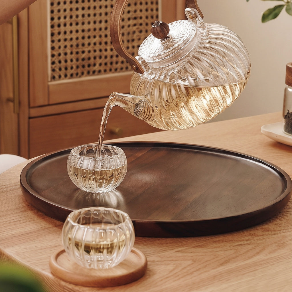 Lumen Glass Tea Set