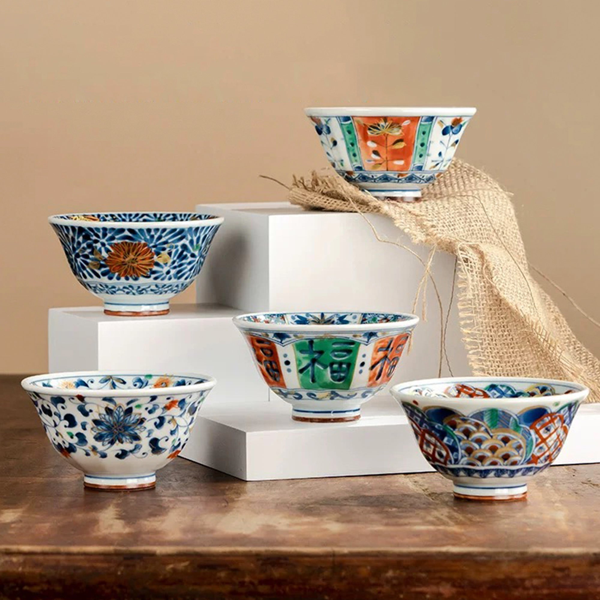 Colorful Porcelain Breeze Bowl