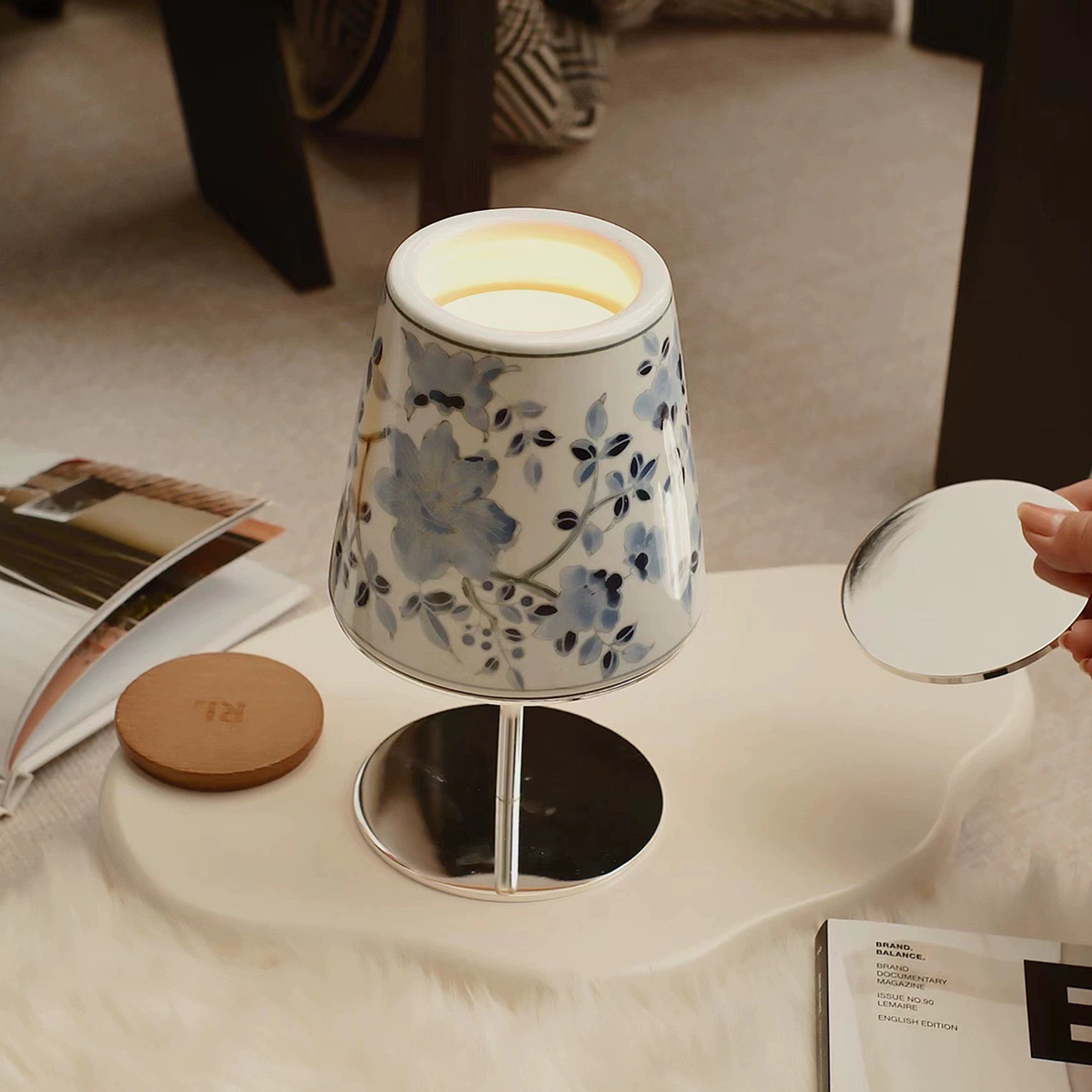 Holler Porcelain Candle Holder