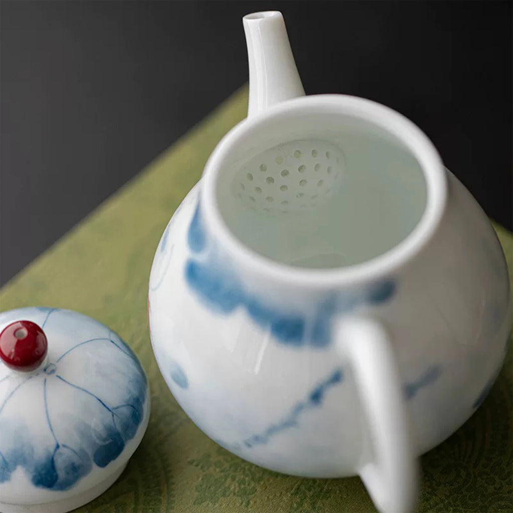 Fish & Lotus Teapot