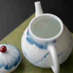 Fish & Lotus Teapot