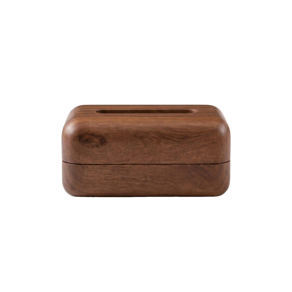 Walnut Luxe Tissue Box