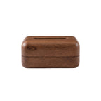 Walnut Luxe Tissue Box