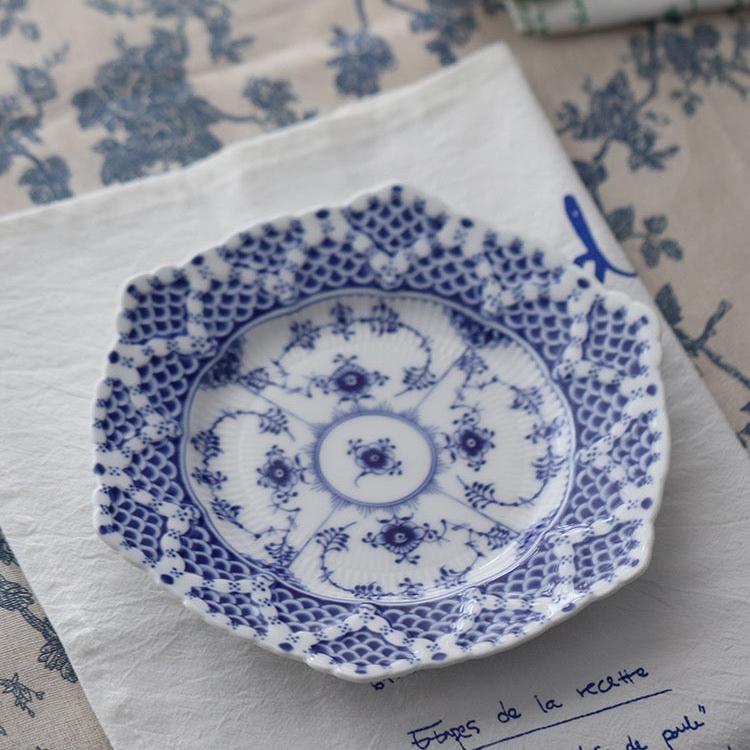 Banksi Hand Painted Blue and White Porcelain Decorative Plate