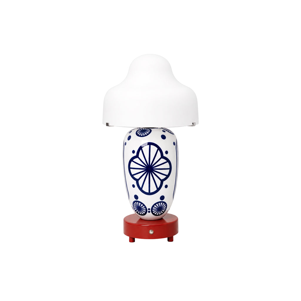 Cerunelle Azure Bloom Table Lamp