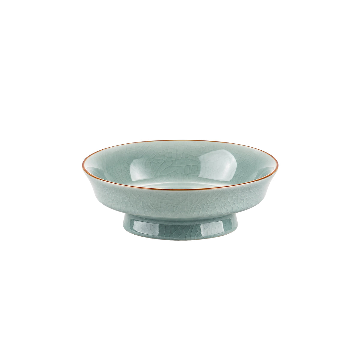 Crackle Glaze Fruit Bowl