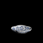 Lucky Clover Blue and White Porcelain Plate
