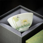 Elegance Hand-Painted Porcelain Cup