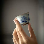 Ci Bamboo Porcelain Tea Bowl Set