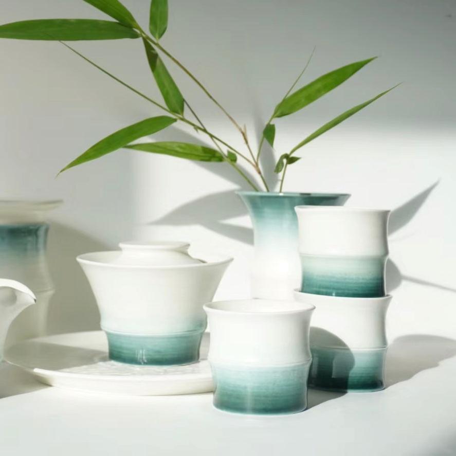 Wild Aspiration｜Qinzi Bamboo Joint Series · Flower Vase