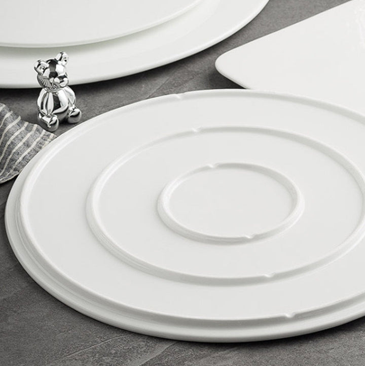 Brushed Western Dinner Plate - Ci Porcelain