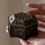 HexaMori Gilded Incense Burner Gift Set