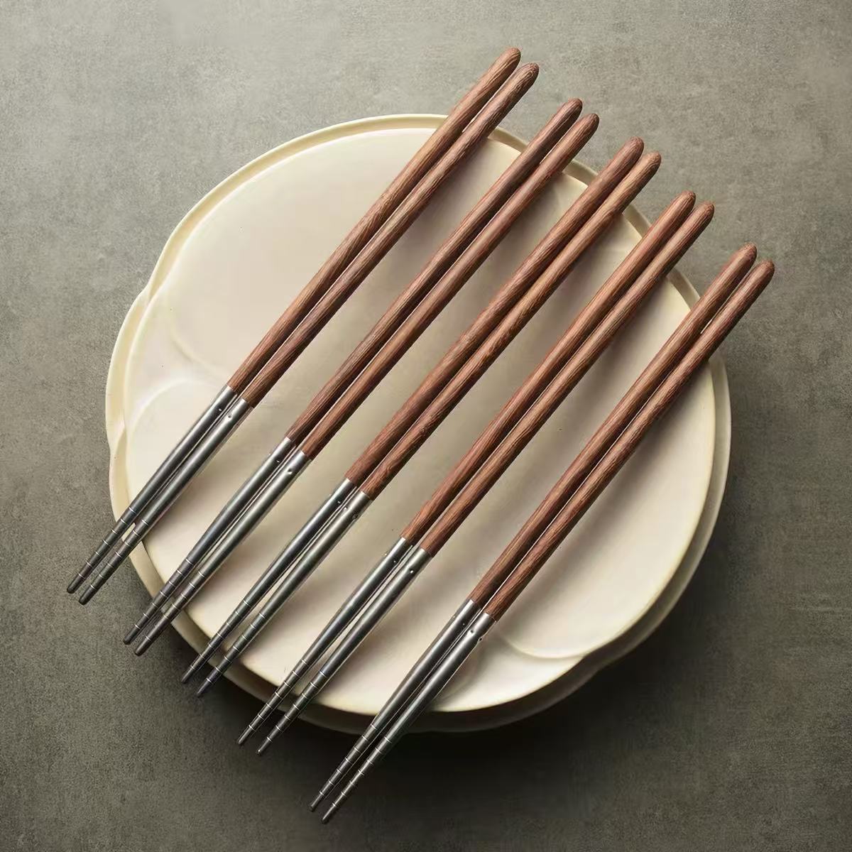 Kuro Wenge Steel Chopsticks