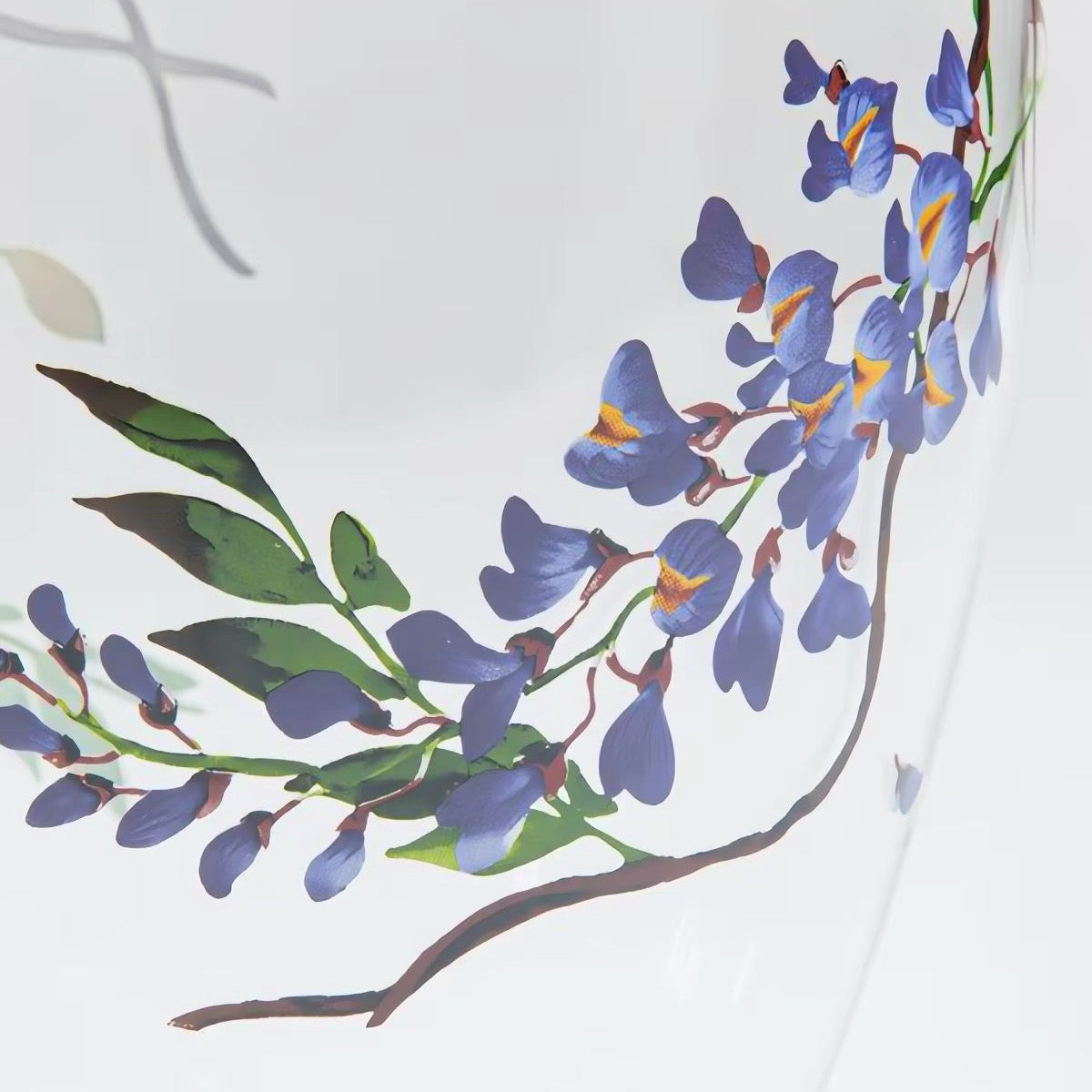 Lush Wisteria Bloom Vase