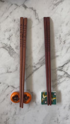 Fortune Elegance Wooden Chopsticks Gift Set