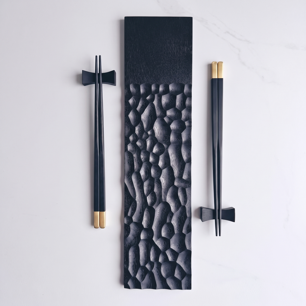 Minimalist Ebony Chopstick Gift Set